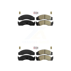 AmeriBRAKES KNF-101426 Disc Brake Pad for 1988-2002 Ford E-450 Econoline Super Duty, Ford F-53 Motorhome Chassis and More - Front and Rear
