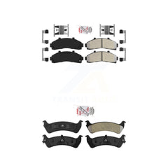 AmeriBRAKES KNF-101442 Disc Brake Pad for 1995-2002 Ford Explorer, Ford Ranger, Mercury Mountaineer - Front and Rear