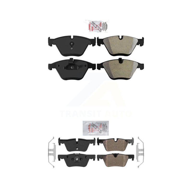 AmeriBRAKES KNF-101456 Disc Brake Pad for 2012-2013 BMW 328i - Front and Rear