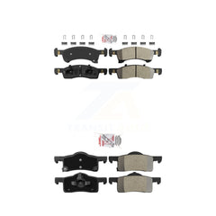AmeriBRAKES KNF-101458 Disc Brake Pad for 2002-2006 Ford Expedition, Lincoln Navigator - Front and Rear