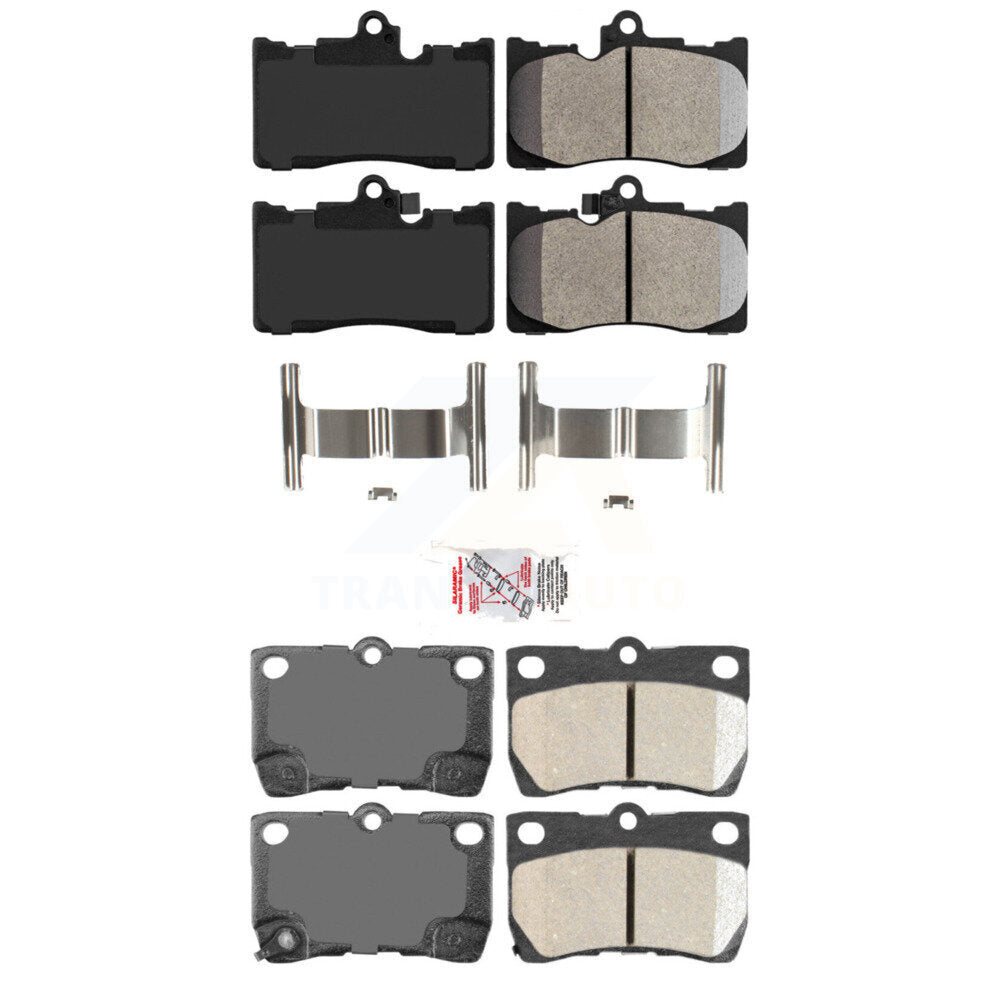AmeriBRAKES KNF-101464 Disc Brake Pad for 2006-2013 Lexus GS460, Lexus GS350 and More - Front and Rear