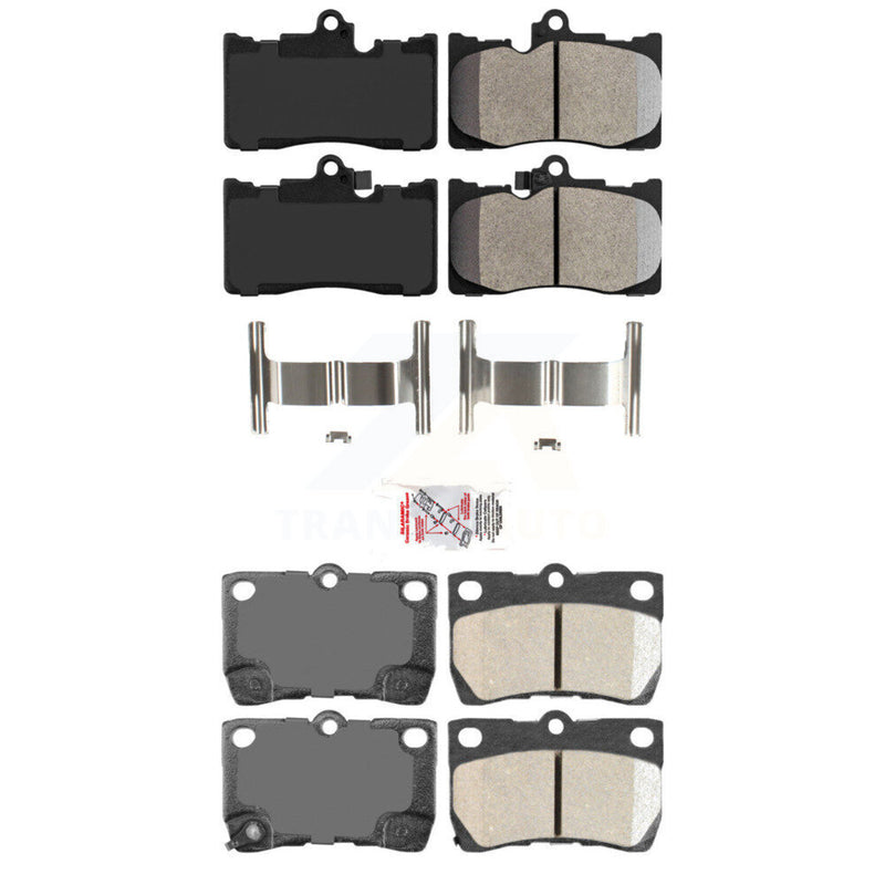 AmeriBRAKES KNF-101464 Disc Brake Pad for 2006-2013 Lexus GS460, Lexus GS350 and More - Front and Rear