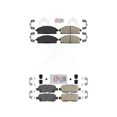 AmeriBRAKES KNF-101482 Disc Brake Pad for 2002-2009 Nissan Quest, Nissan X-Trail - Front and Rear