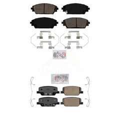AmeriBRAKES KNF-101494 Disc Brake Pad for 2020-2023 Mazda CX-30 - Front and Rear