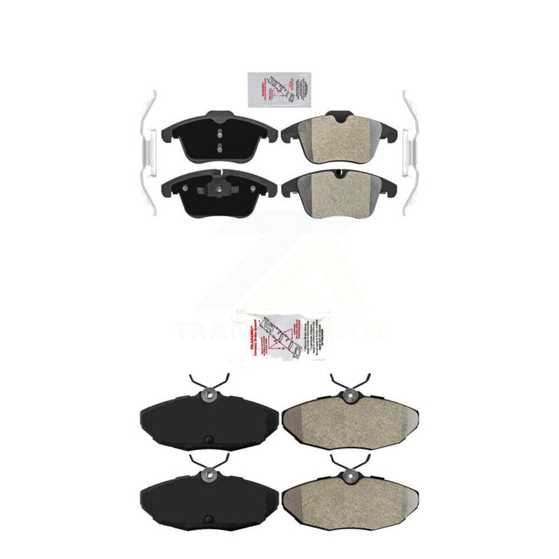AmeriBRAKES KNF-101518 Disc Brake Pad for 2005 Jaguar S-Type - Front and Rear