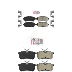 AmeriBRAKES KNF-101534 Disc Brake Pad for 2014-2019 Ford Fiesta - Front and Rear