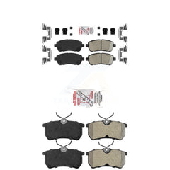 AmeriBRAKES KNF-101535 Disc Brake Pad for 2014-2019 Ford Fiesta - Front and Rear