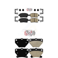 AmeriBRAKES KNF-101536 Disc Brake Pad for 2000 Toyota Celica - Front and Rear