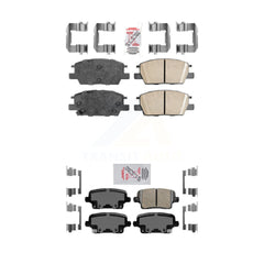 AmeriBRAKES KNF-101542 Disc Brake Pad for 2018-2020 Buick Regal Sportback - Front and Rear