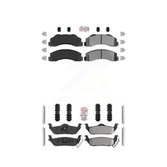 AmeriBRAKES KNF-101561 Disc Brake Pad for 2010-2011 Ford F-150 - Front and Rear