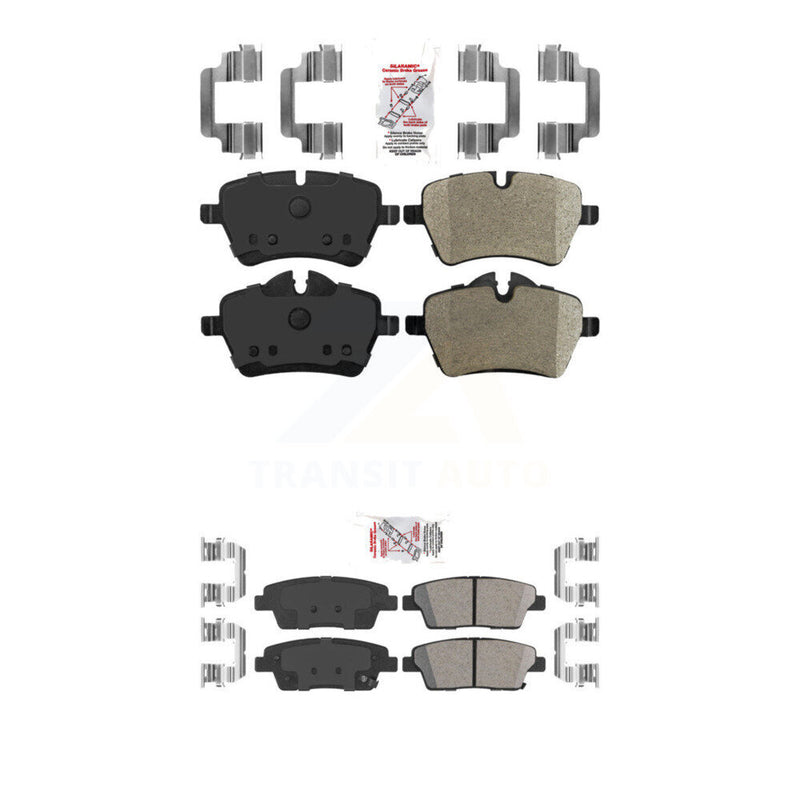 AmeriBRAKES KNF-101563 Disc Brake Pad for 2012-2016 Mini Cooper Paceman, Mini Cooper Countryman - Front and Rear
