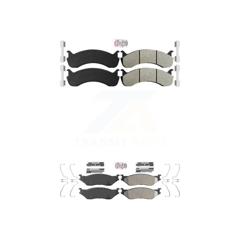 AmeriBRAKES KNF-101566 Disc Brake Pad for 2007-2011 Ford F-53 Motorhome Chassis - Front and Rear