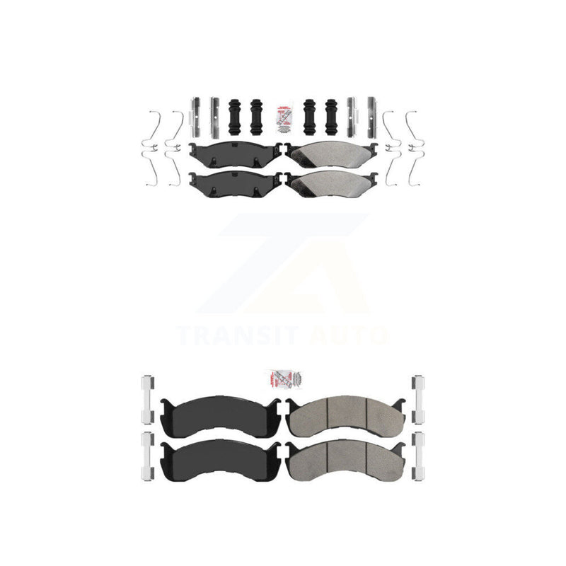 AmeriBRAKES KNF-101567 Disc Brake Pad for 2007-2021 Ford F-53 Motorhome Chassis - Front and Rear