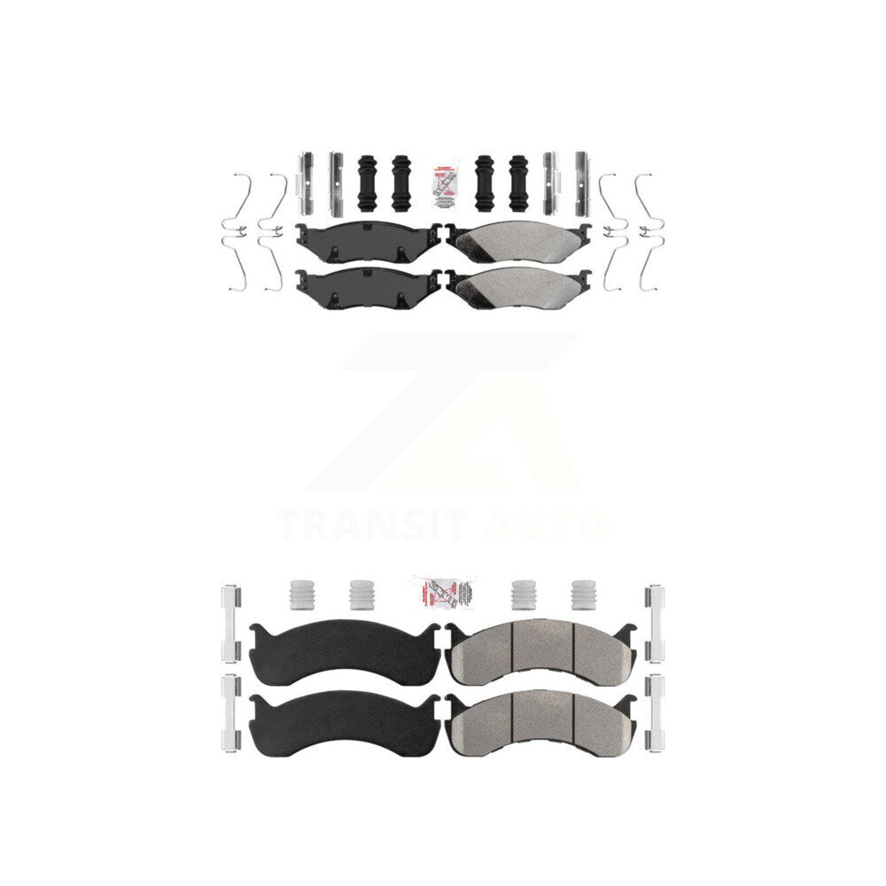 AmeriBRAKES KNF-101568 Disc Brake Pad for 2007-2021 Ford F-53 Motorhome Chassis - Front and Rear
