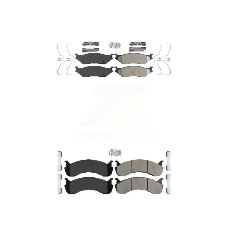 AmeriBRAKES KNF-101569 Disc Brake Pad for 2007-2021 Ford F-53 Motorhome Chassis - Front and Rear