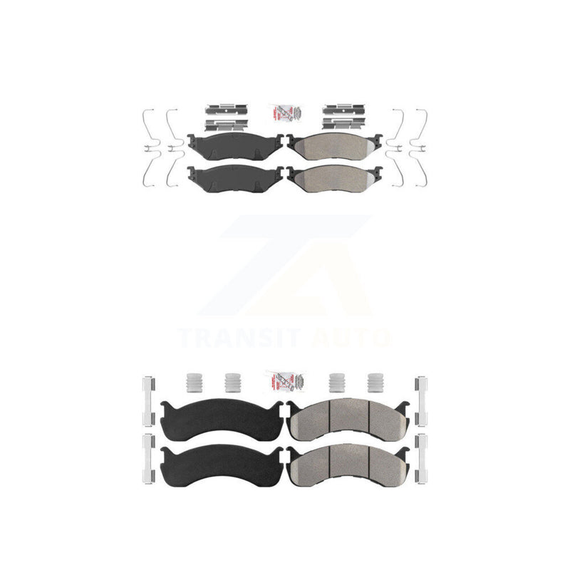 AmeriBRAKES KNF-101570 Disc Brake Pad for 2007-2021 Ford F-53 Motorhome Chassis - Front and Rear