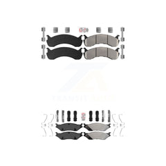 AmeriBRAKES KNF-101571 Disc Brake Pad for 2007-2011 Ford F-53 Motorhome Chassis - Front and Rear