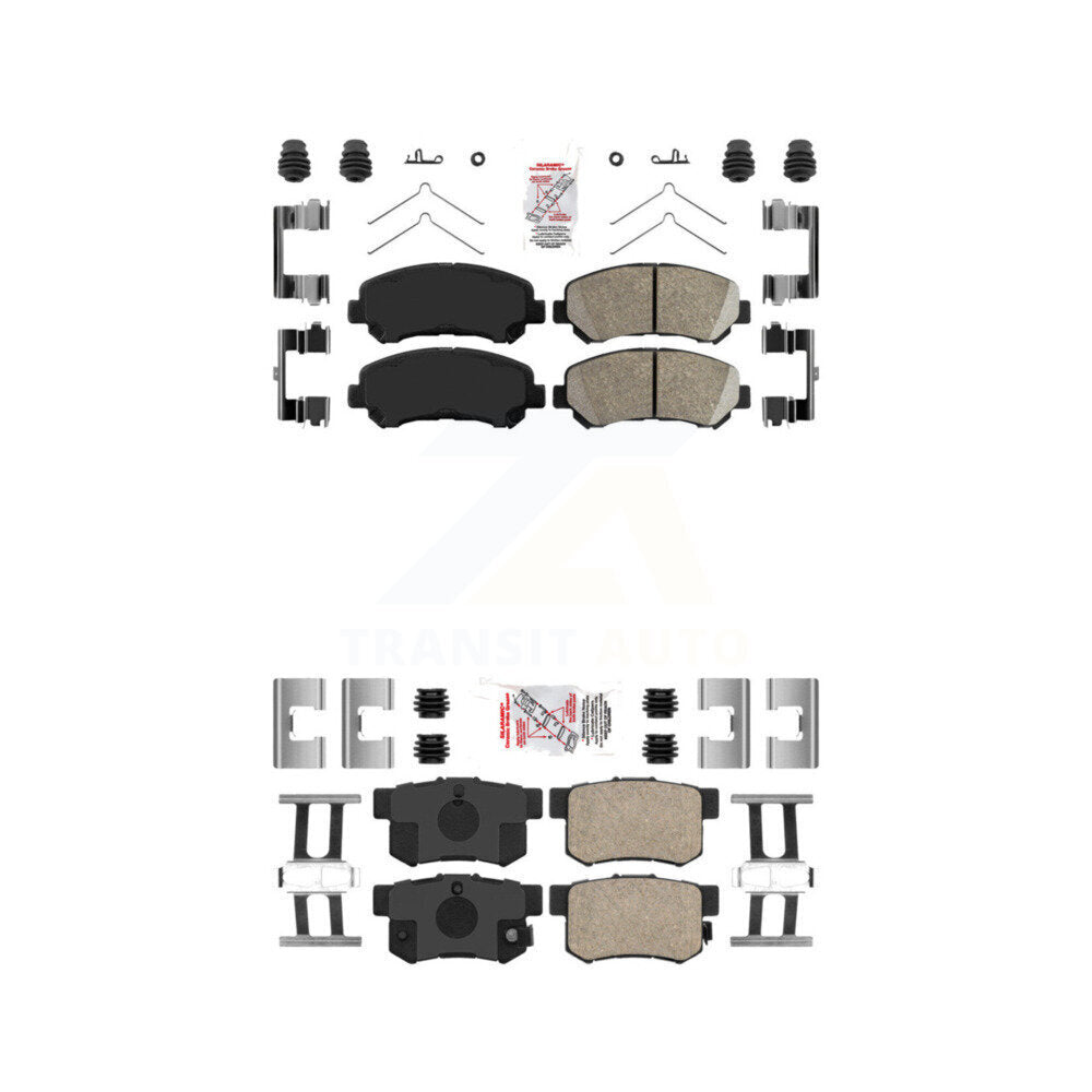 AmeriBRAKES KNF-101602 Disc Brake Pad for 2010-2013 Suzuki Kizashi - Front and Rear