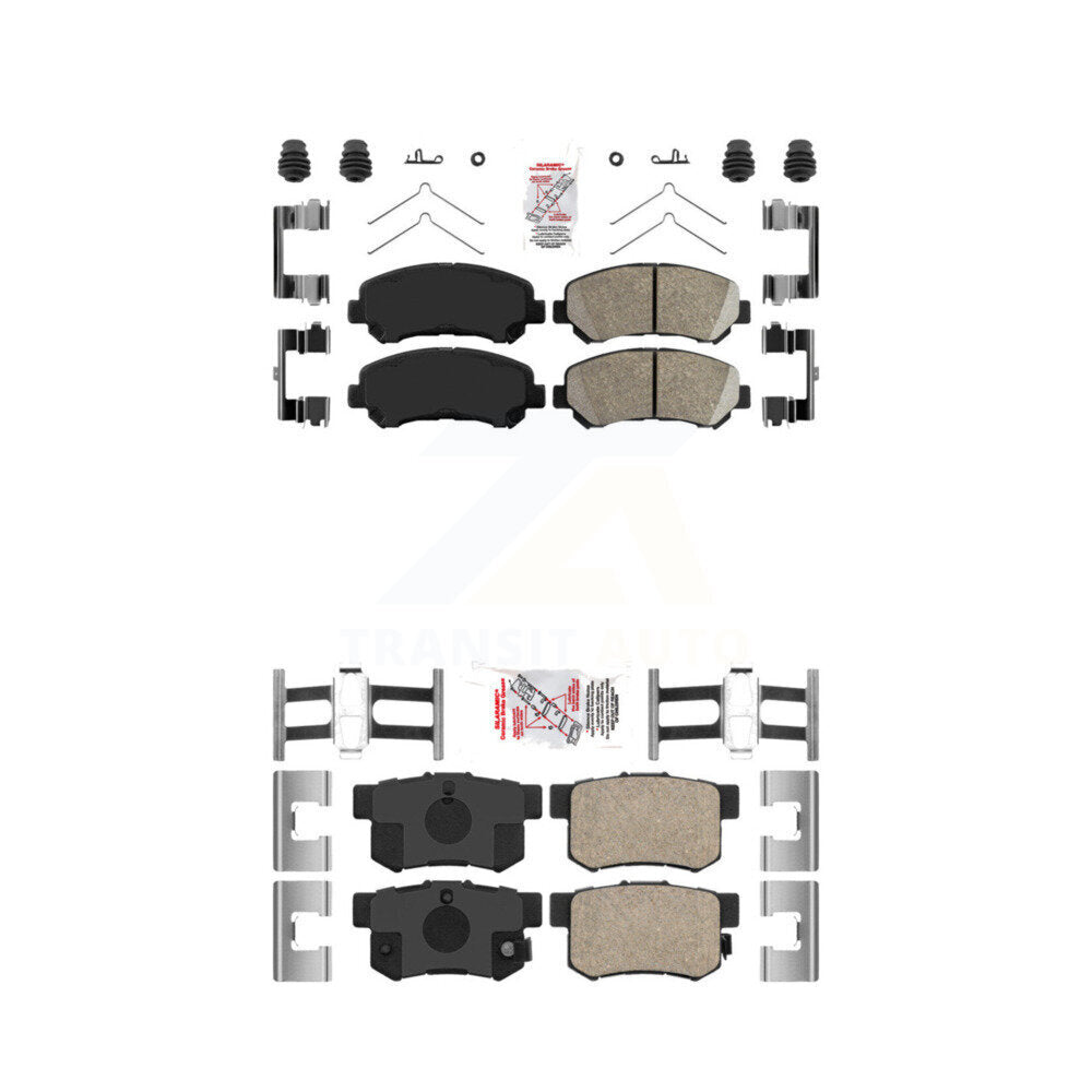 AmeriBRAKES KNF-101603 Disc Brake Pad for 2010-2013 Suzuki Kizashi - Front and Rear