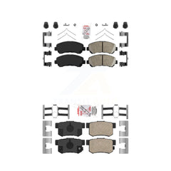 AmeriBRAKES KNF-101603 Disc Brake Pad for 2010-2013 Suzuki Kizashi - Front and Rear