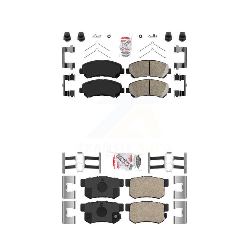AmeriBRAKES KNF-101603 Disc Brake Pad for 2010-2013 Suzuki Kizashi - Front and Rear