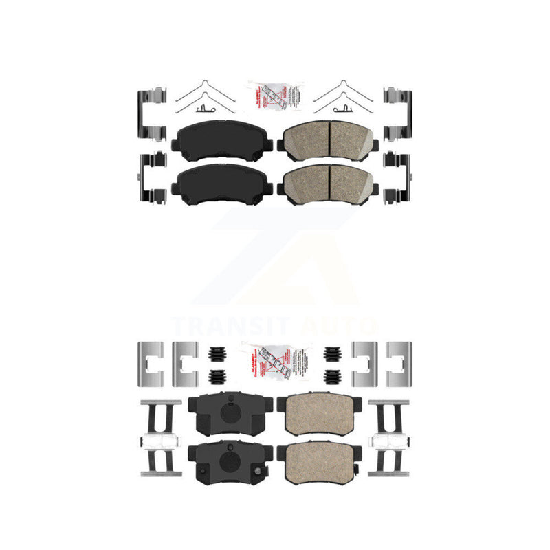 AmeriBRAKES KNF-101604 Disc Brake Pad for 2010-2013 Suzuki Kizashi - Front and Rear