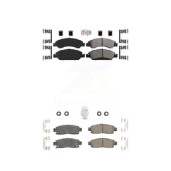 AmeriBRAKES KNF-101608 Disc Brake Pad for 2013-2016 Cadillac XTS - Front and Rear