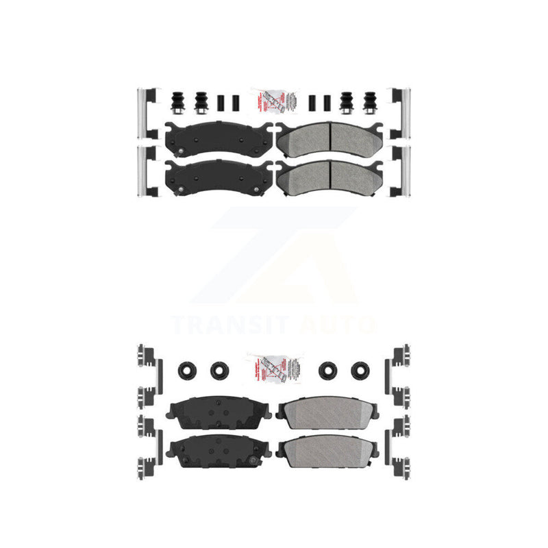 AmeriBRAKES KNF-101620 Disc Brake Pad for 2007 Chevrolet Silverado 1500 - Front and Rear