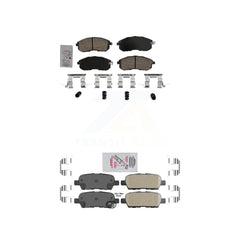 AmeriBRAKES KNF-101622 Disc Brake Pad for 2002-2019 Nissan Sentra, Nissan Altima and More - Front and Rear
