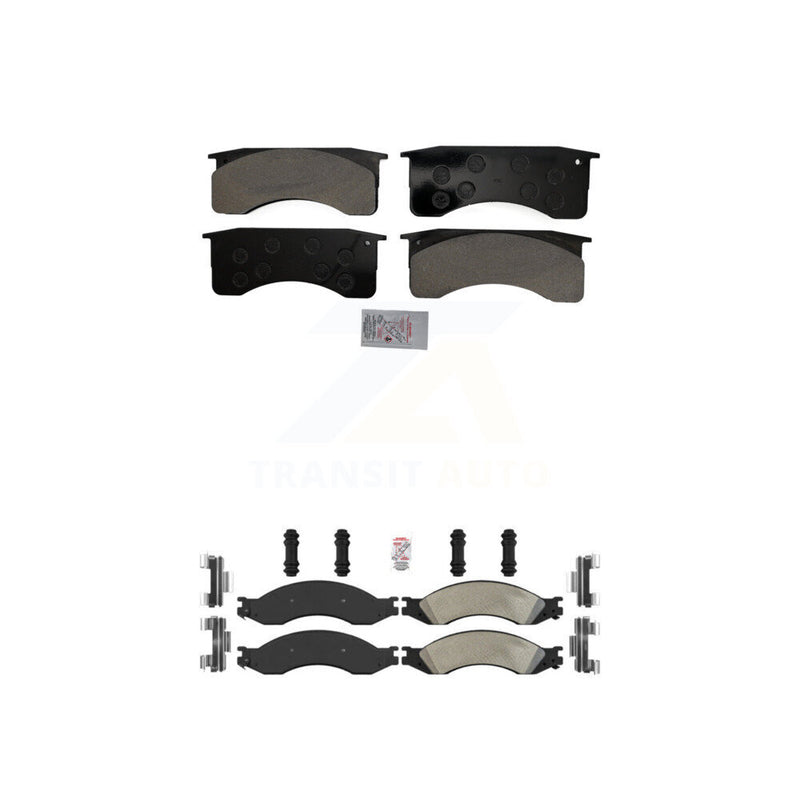 AmeriBRAKES KNF-101636 Disc Brake Pad for 2009 Chevrolet C4500 Kodiak, GMC C4500 Topkick, GMC C5500 Topkick - Front and Rear