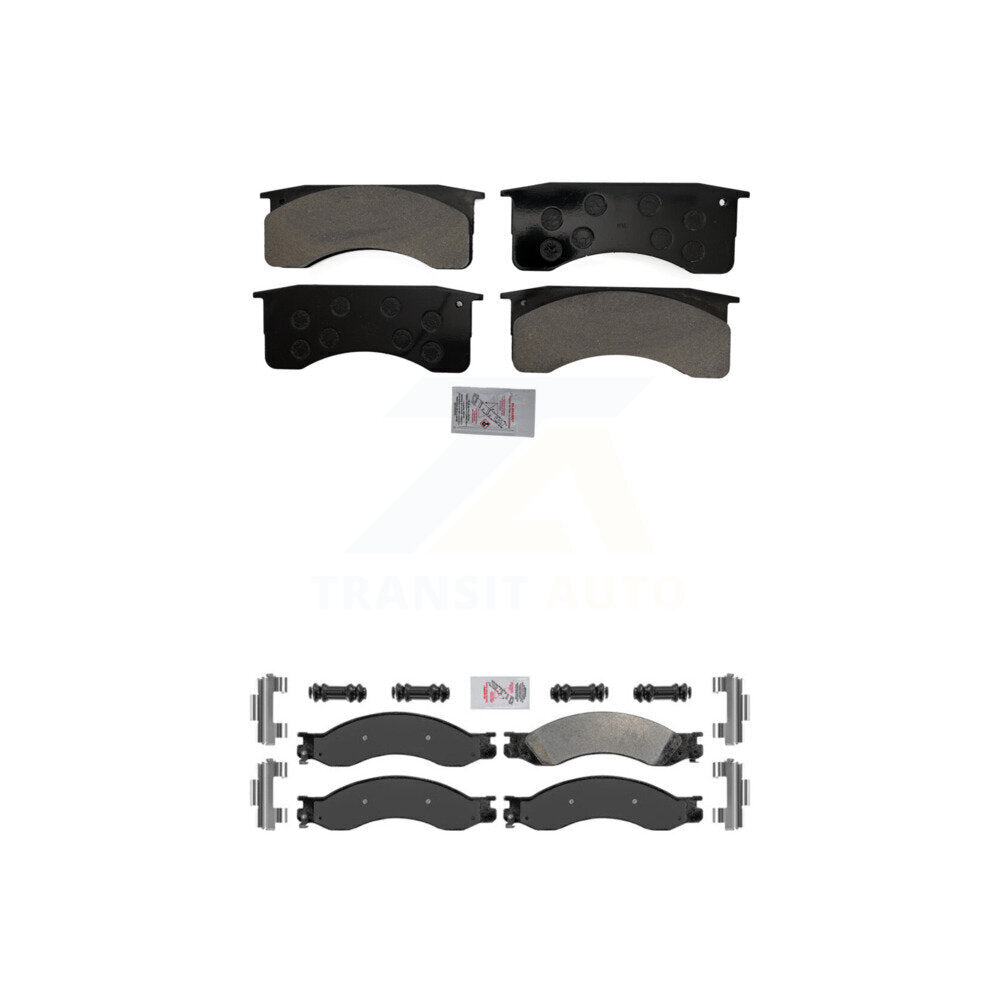 AmeriBRAKES KNF-101637 Disc Brake Pad for 2009 Chevrolet C4500 Kodiak, GMC C4500 Topkick, GMC C5500 Topkick - Front and Rear