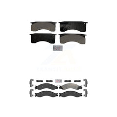 AmeriBRAKES KNF-101637 Disc Brake Pad for 2009 Chevrolet C4500 Kodiak, GMC C4500 Topkick, GMC C5500 Topkick - Front and Rear