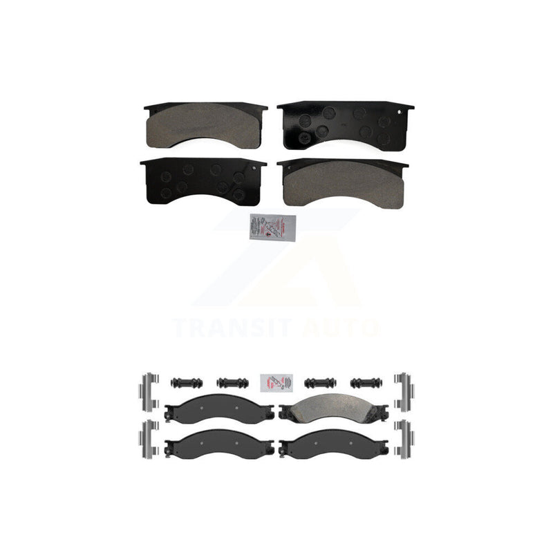 AmeriBRAKES KNF-101637 Disc Brake Pad for 2009 Chevrolet C4500 Kodiak, GMC C4500 Topkick, GMC C5500 Topkick - Front and Rear