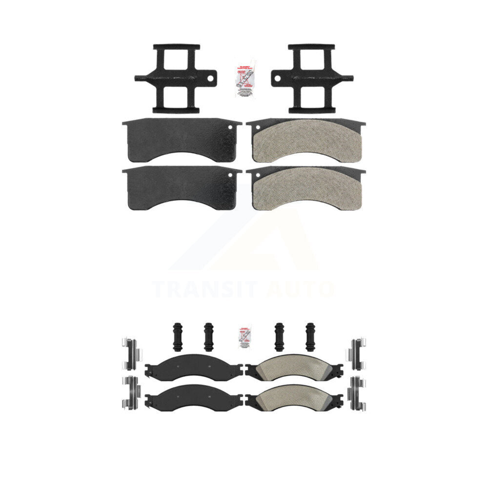 AmeriBRAKES KNF-101638 Disc Brake Pad for 2009 Chevrolet C4500 Kodiak, GMC C4500 Topkick, GMC C5500 Topkick - Front and Rear