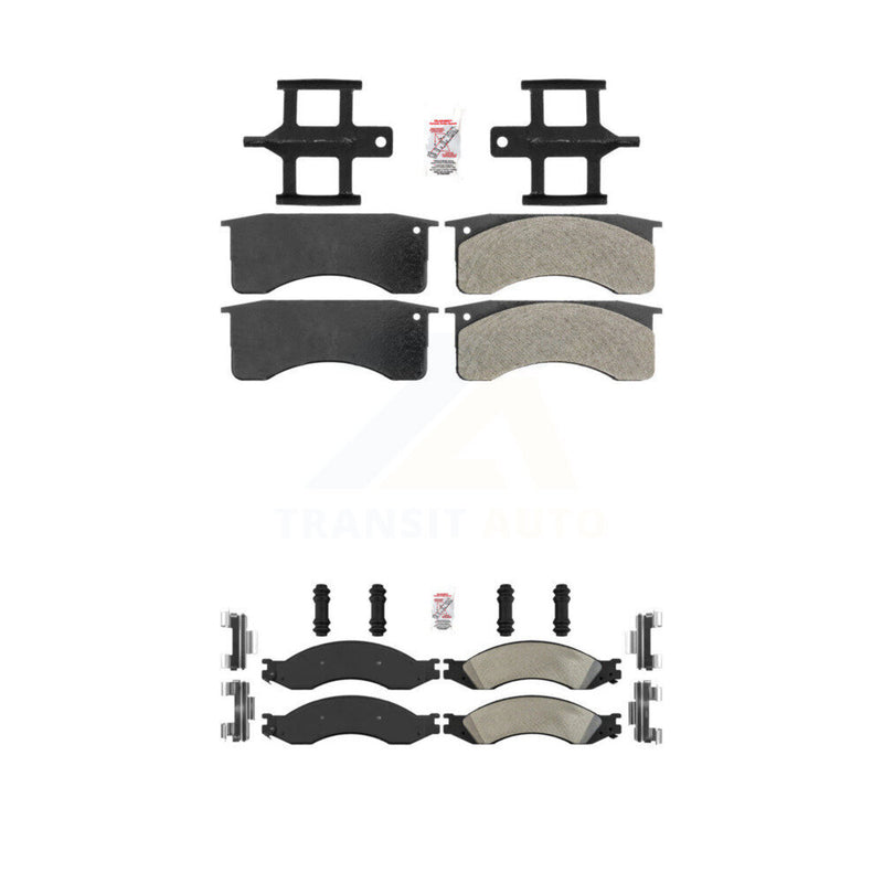 AmeriBRAKES KNF-101638 Disc Brake Pad for 2009 Chevrolet C4500 Kodiak, GMC C4500 Topkick, GMC C5500 Topkick - Front and Rear
