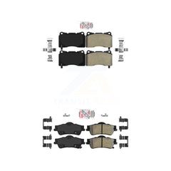 AmeriBRAKES KNF-101649 Disc Brake Pad for 2009 Pontiac G8 - Front and Rear