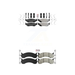 AmeriBRAKES KNF-101650 Disc Brake Pad for 2011-2021 Ford F-59 Commercial Stripped Chassis - Front and Rear