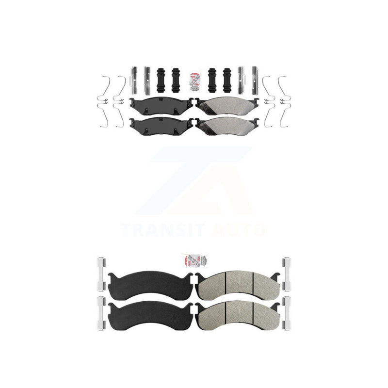 AmeriBRAKES KNF-101650 Disc Brake Pad for 2011-2021 Ford F-59 Commercial Stripped Chassis - Front and Rear