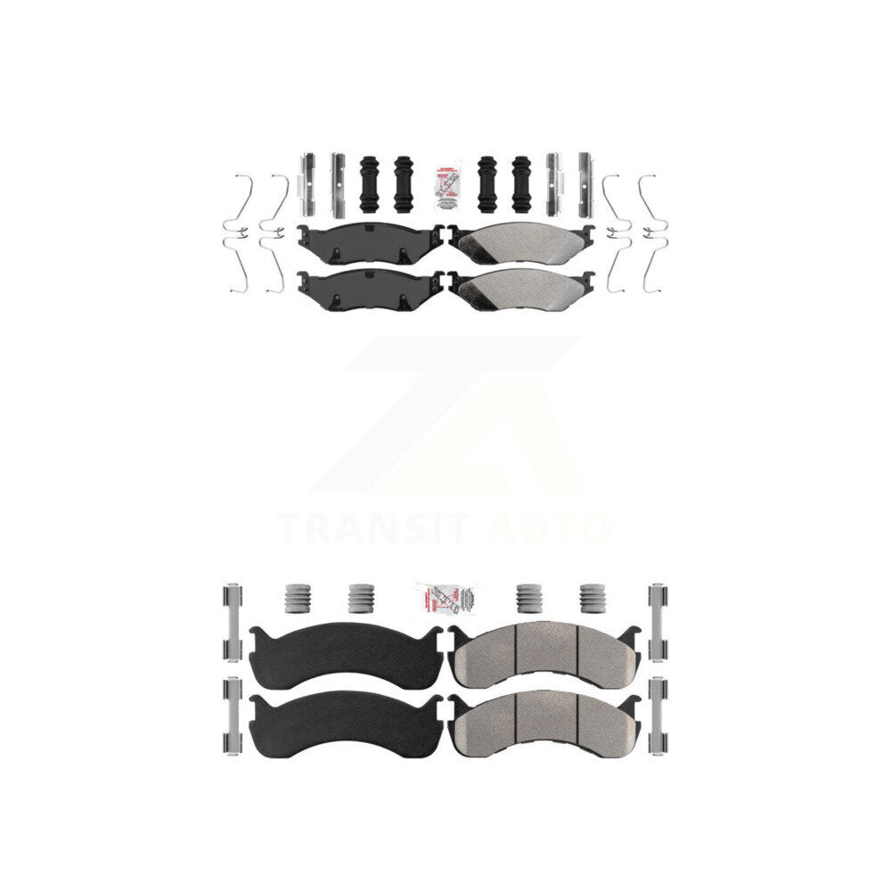 AmeriBRAKES KNF-101651 Disc Brake Pad for 2011-2021 Ford F-59 Commercial Stripped Chassis - Front and Rear