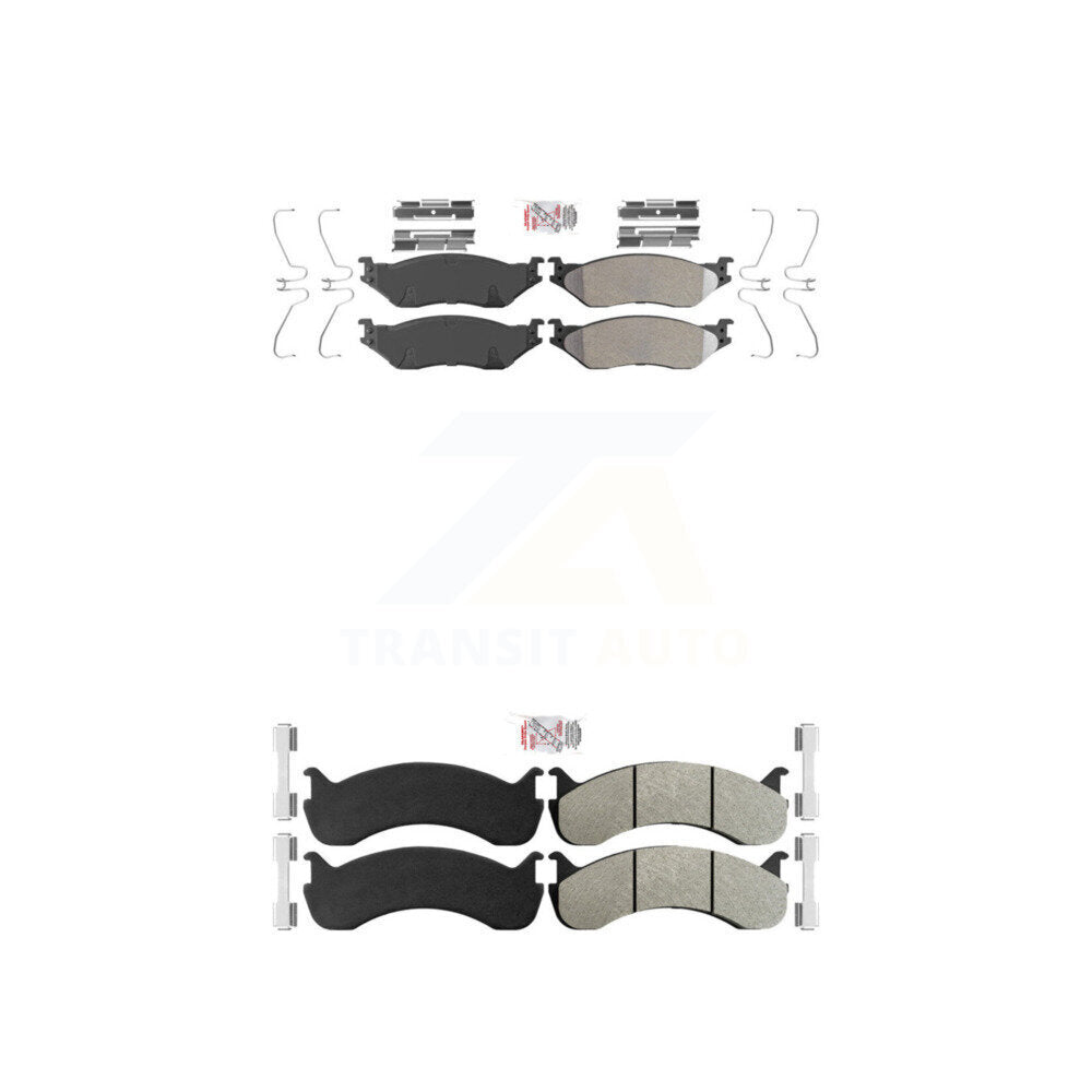 AmeriBRAKES KNF-101652 Disc Brake Pad for 2011-2021 Ford F-59 Commercial Stripped Chassis - Front and Rear