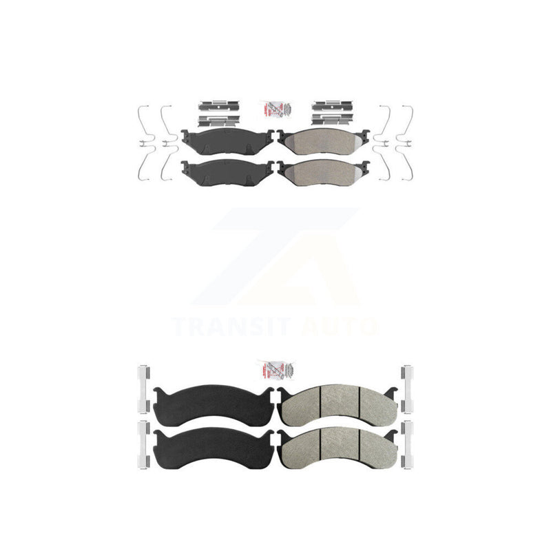 AmeriBRAKES KNF-101652 Disc Brake Pad for 2011-2021 Ford F-59 Commercial Stripped Chassis - Front and Rear
