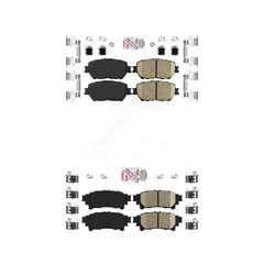 AmeriBRAKES KNF-101655 Disc Brake Pad for 2014 Lexus IS250 - Front and Rear