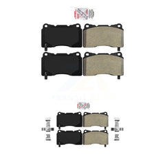 AmeriBRAKES KNF-101670 Disc Brake Pad for 2005-2006 Ford GT - Front and Rear