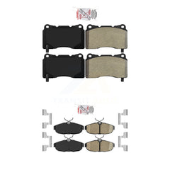 AmeriBRAKES KNF-101672 Disc Brake Pad for 2007-2011 Ford Mustang - Front and Rear