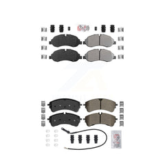AmeriBRAKES KNF-101685 Disc Brake Pad for 2020-2023 Ford Transit-350 HD, Ford Transit-150 and More - Front and Rear
