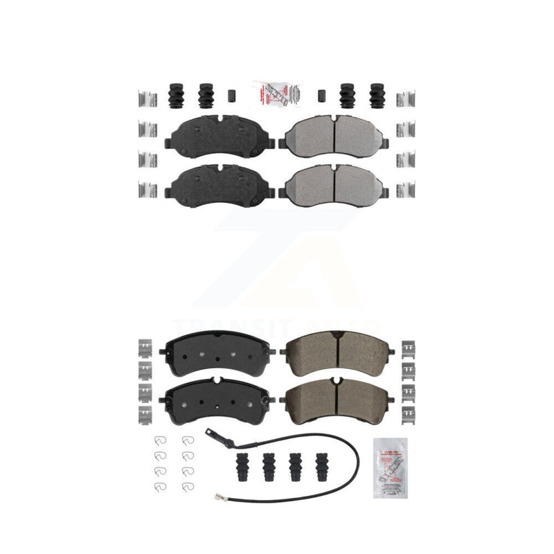 AmeriBRAKES KNF-101685 Disc Brake Pad for 2020-2023 Ford Transit-350 HD, Ford Transit-150 and More - Front and Rear