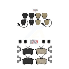 AmeriBRAKES KNF-101691 Disc Brake Pad for 2004 Audi A6 Quattro - Front and Rear