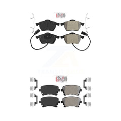 AmeriBRAKES KNF-101692 Disc Brake Pad for 2003-2004 Audi RS6 - Front and Rear