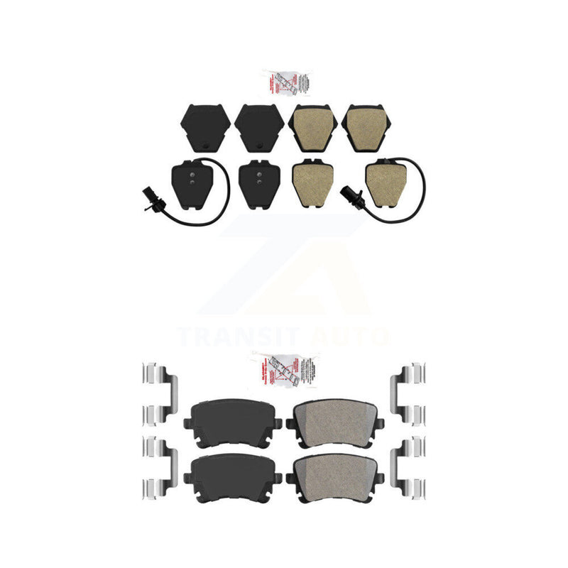 AmeriBRAKES KNF-101693 Disc Brake Pad for 2003-2004 Audi RS6 - Front and Rear
