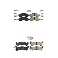 AmeriBRAKES KNF-101696 Disc Brake Pad for 2001-2005 Ford Explorer Sport, Ford Explorer Sport Trac - Front and Rear